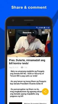 KAMI Philippine Breaking News android App screenshot 0