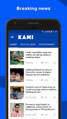 KAMI Philippine Breaking News android App screenshot 7